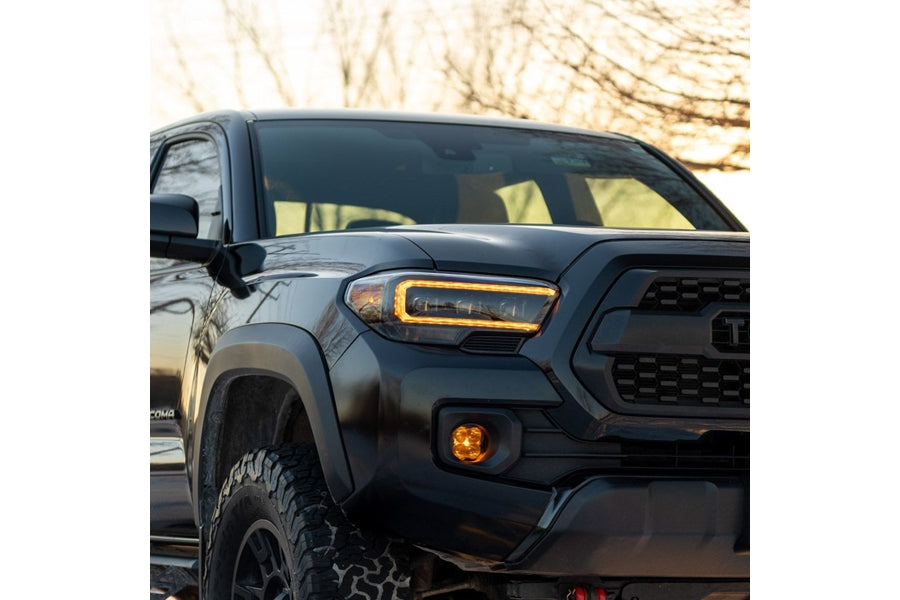 2016-23 Toyota Tacoma Form Lighting LED Projector Headlights w/ Selectable DRL (Chrome)