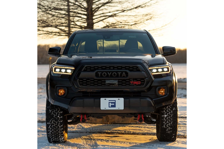 2016-23 Toyota Tacoma Form Lighting LED Projector Headlights w/ Selectable DRL (Chrome)