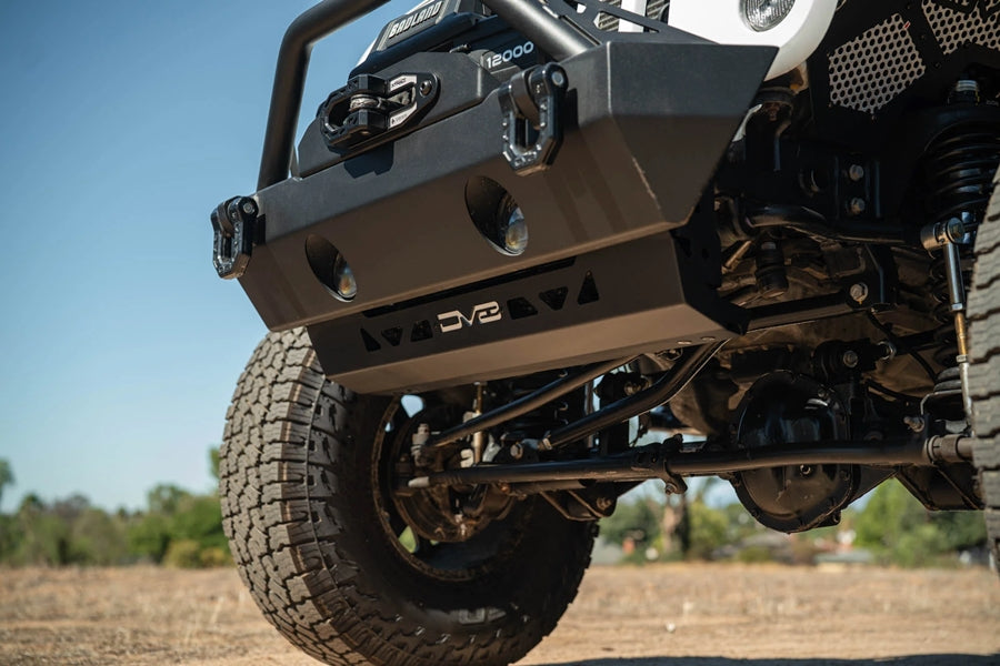 Jeep Wrangler JK DV8 Front Skid Plate - Black