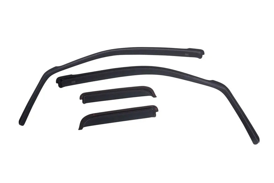 2005-15 Toyota Tacoma EGR USA In-Channel Window Visor Kit, Smoke Finish