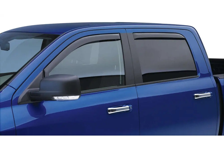 2005-15 Toyota Tacoma EGR USA In-Channel Window Visor Kit, Smoke Finish