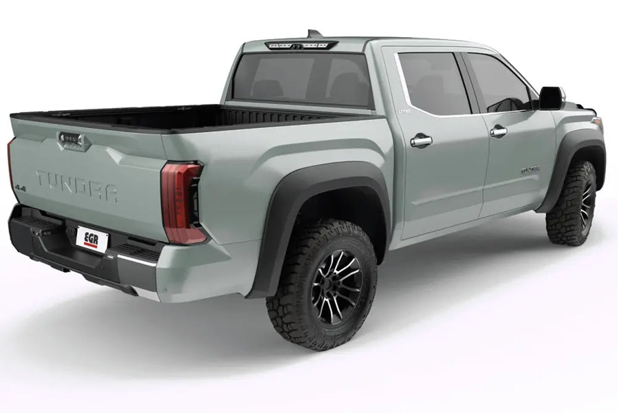 2022-25 Toyota Tundra EGR USA Rugged Fender Flares, Matte Black