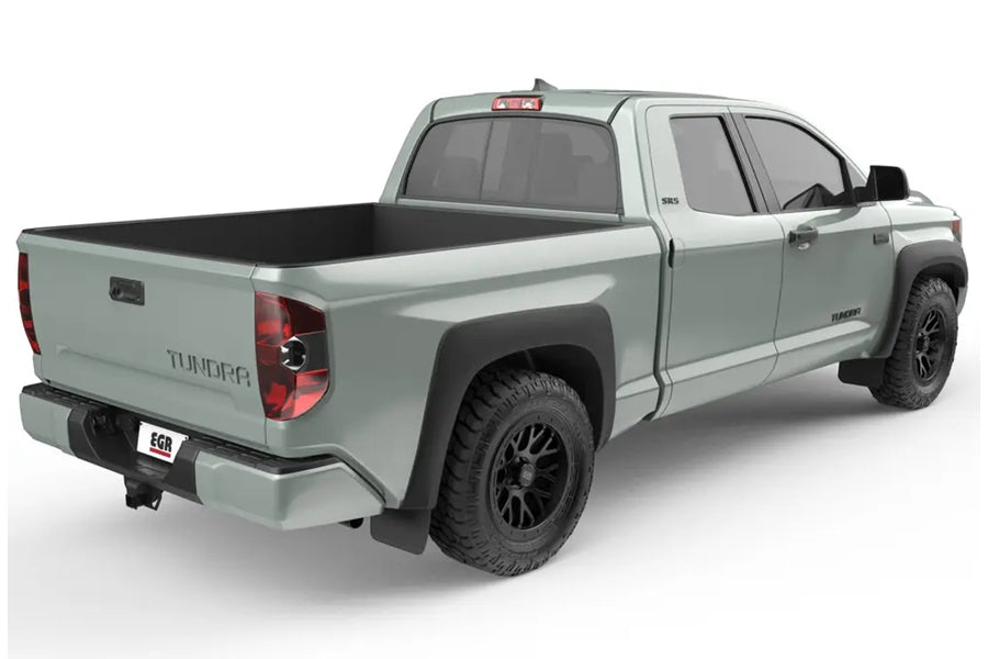 2014-21 Toyota Tundra EGR USA Front and Rear Rugged Fender Flares, Matte Black