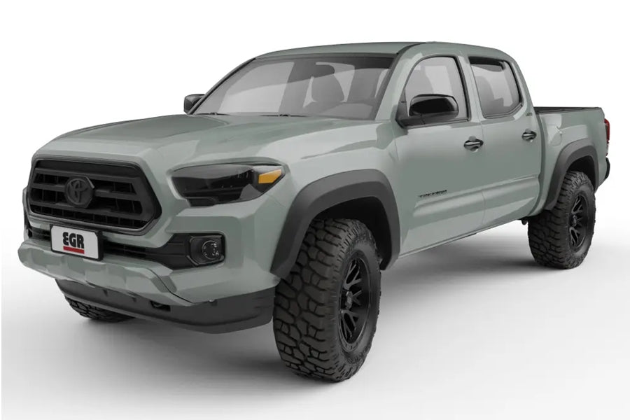 2016-23 Toyota Tacoma EGR USA Summit Fender Flares, Matte Black
