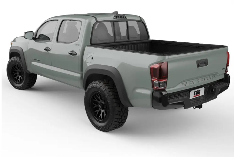 2016-23 Toyota Tacoma EGR USA Summit Fender Flares, Matte Black