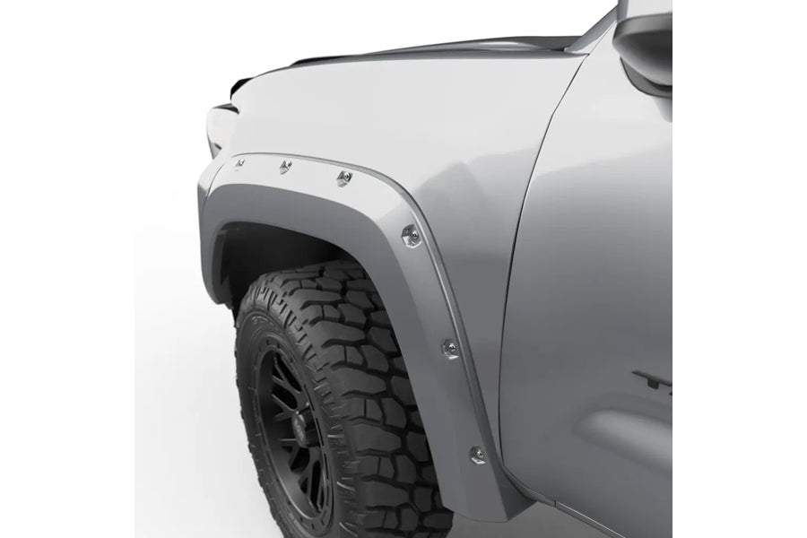 2016-23 Toyota Tacoma EGR USA Front and Rear Bolt-On Look Fender Flares, Gray