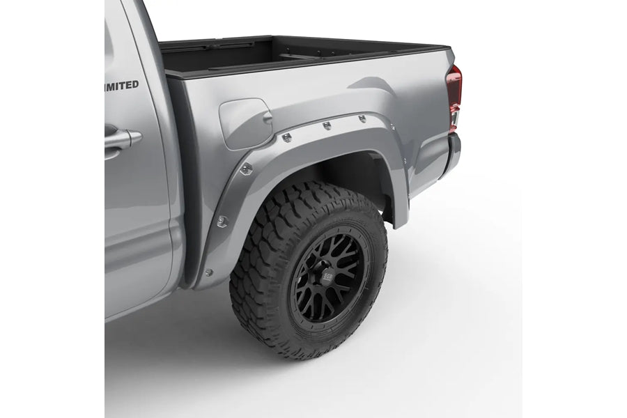 2016-23 Toyota Tacoma EGR USA Front and Rear Bolt-On Look Fender Flares, Gray
