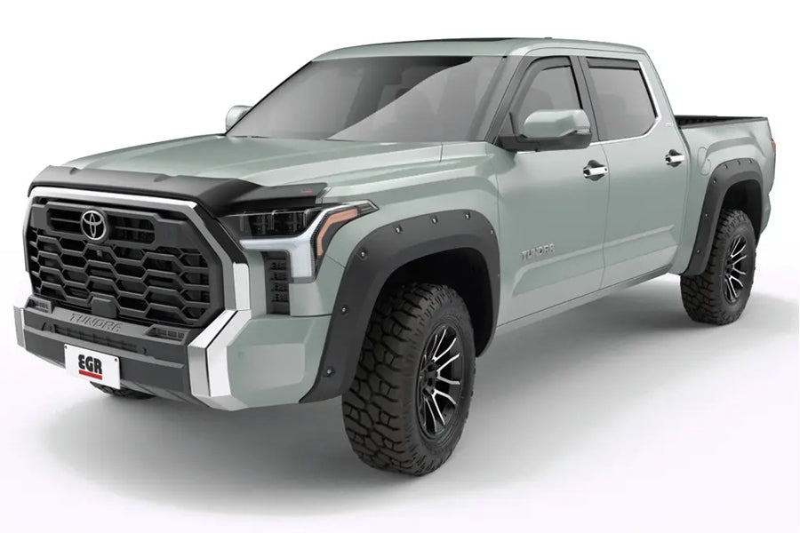 2022-25 Toyota Tundra EGR USA Front and Rear Bolt-On Look Fender Flares, Matte Black