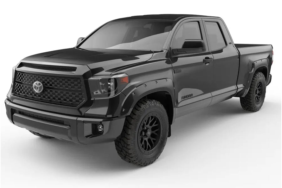 2014-21 Toyota Tundra EGR USA Front and Rear Bolt-On Look Fender Flares, Black