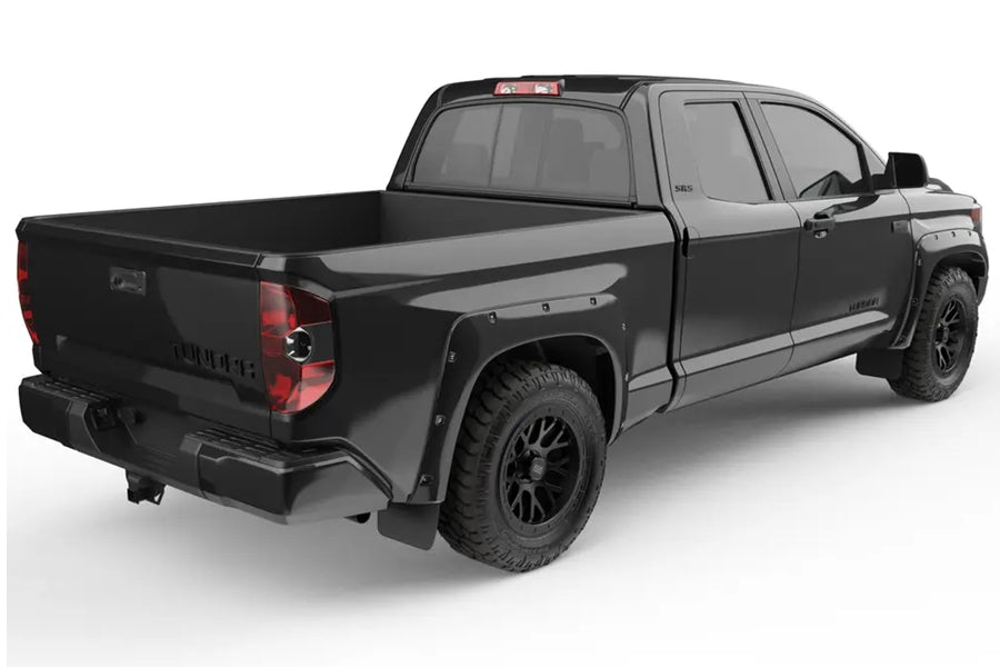 2014-21 Toyota Tundra EGR USA Front and Rear Bolt-On Look Fender Flares, Black
