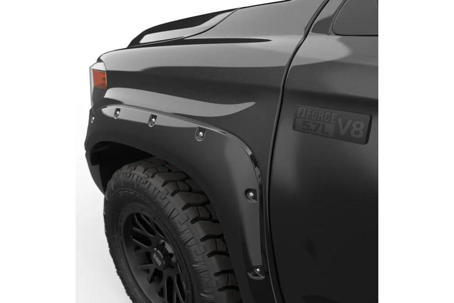 2014-21 Toyota Tundra EGR USA Front and Rear Bolt-On Look Fender Flares, Black