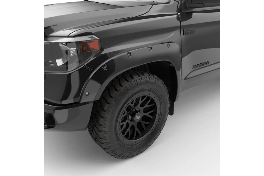 2014-21 Toyota Tundra EGR USA Front and Rear Bolt-On Look Fender Flares, Black