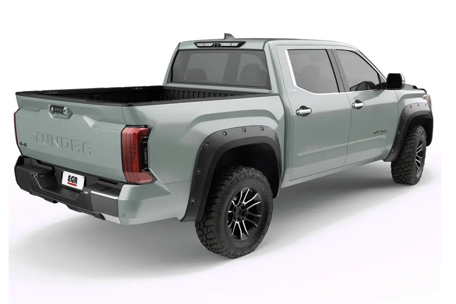 2022-25 Toyota Tundra EGR USA Baseline Bolt-Style Fender Flares, Black