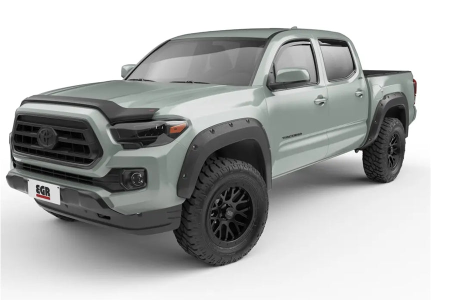 2016-23 Toyota Tacoma EGR USA Baseline Bolt-style Fender Flares, Black