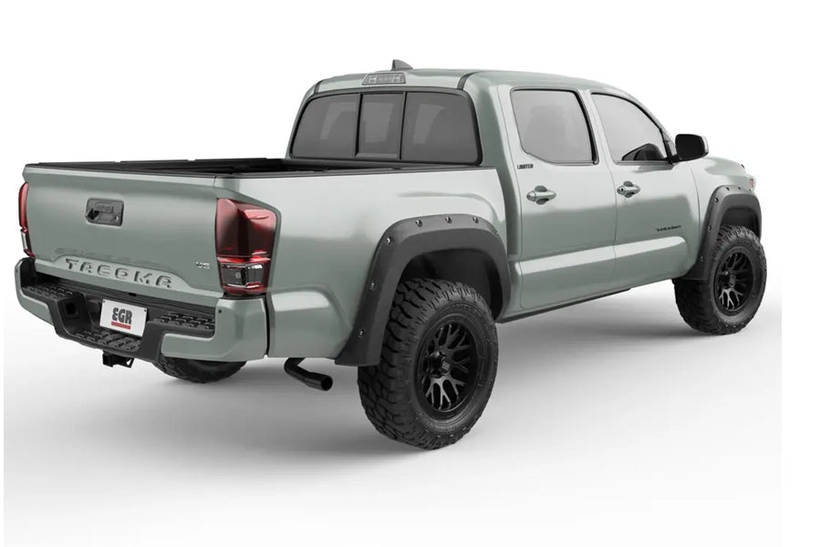 2016-23 Toyota Tacoma EGR USA Baseline Bolt-style Fender Flares, Black