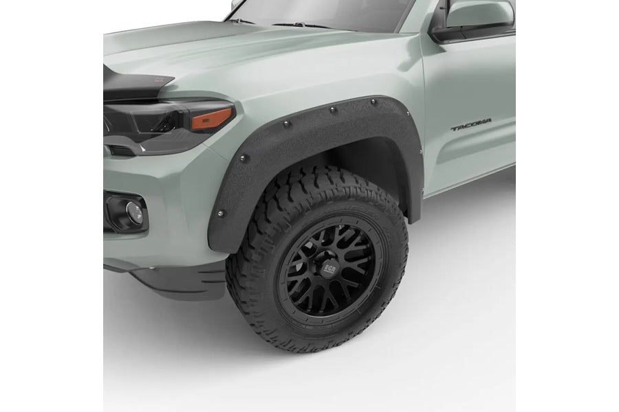 2016-23 Toyota Tacoma EGR USA Baseline Bolt-style Fender Flares, Black