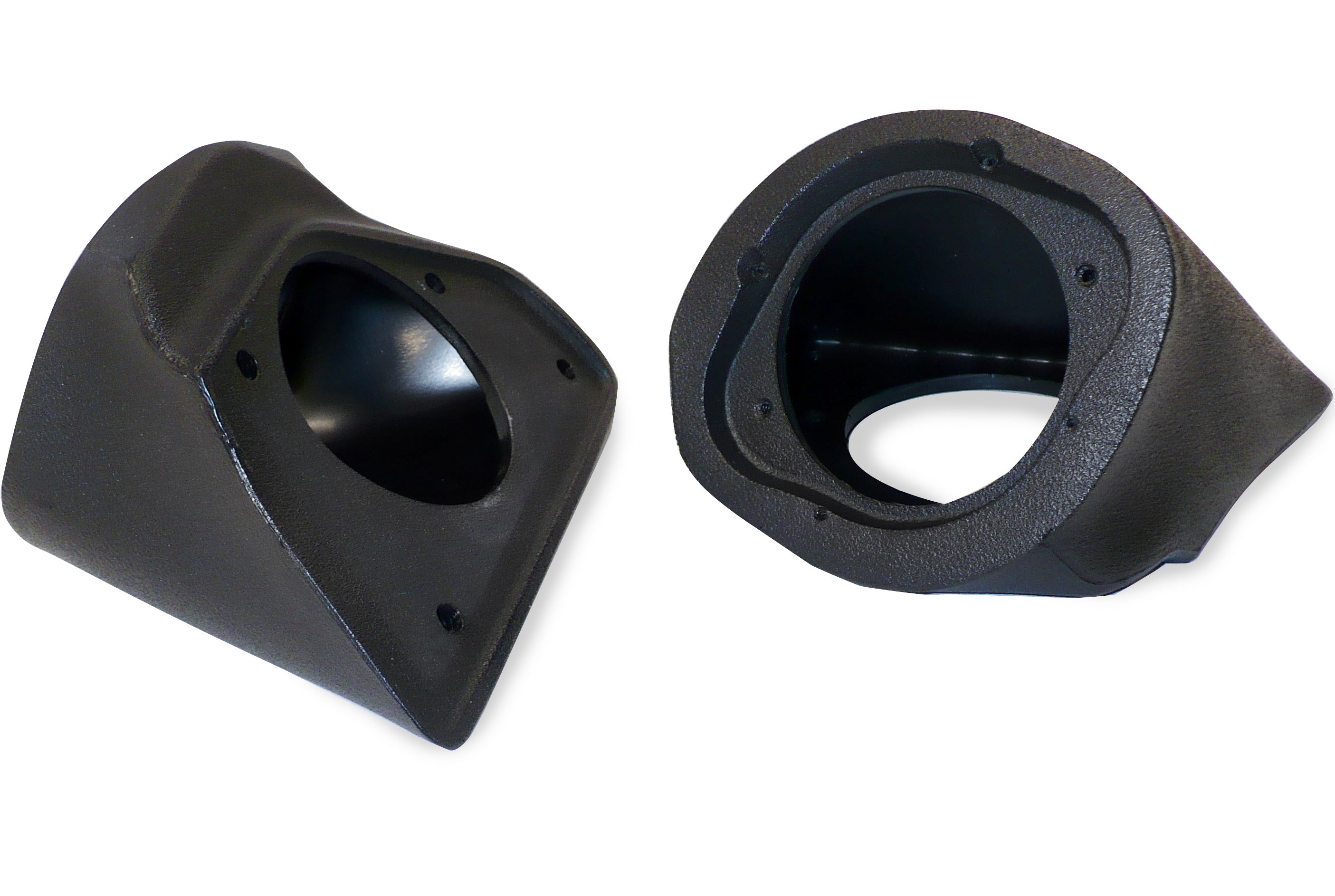 Select Increments Pivot-Pods empty enclosures showing pre-drilled grilles