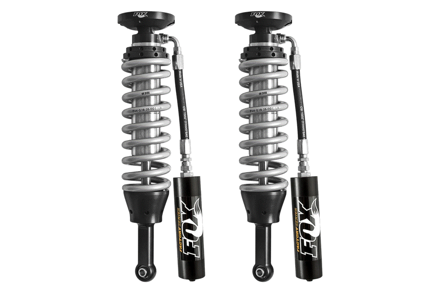 2005-23 Toyota Tacoma Fox Racing Factory Race Series Coilover Reservoir Front Shocks (0-2in Lift)