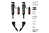 2005-23 Toyota Tacoma Fox Racing Factory Race 2.5 Internal Bypass Front Shocks, DSC (2-3in Lift)