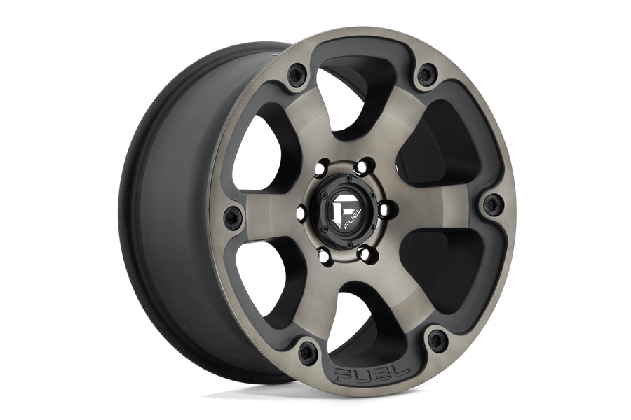Toyota 4Runner/Tacoma/Tundra Fuel Offroad Beast D564 Series Wheel, 17x9 6x139.7 -12mm - Black/Dark Tint