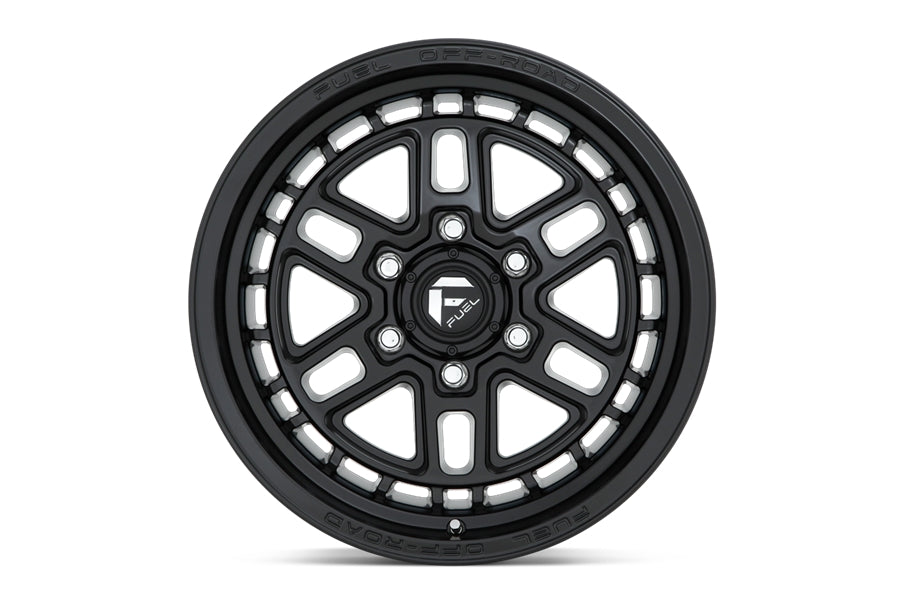 Toyota 4Runner/Tacoma/Tundra Fuel Offroad Nitro D667 Series Wheel, 17x9 6x139.7 1mm - Black