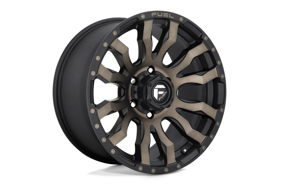 Toyota 4Runner/Tacoma/Tundra Fuel Offroad Blitz D674 Series Wheel, 17x9 6x139.7 1mm - Black/Dark Tint
