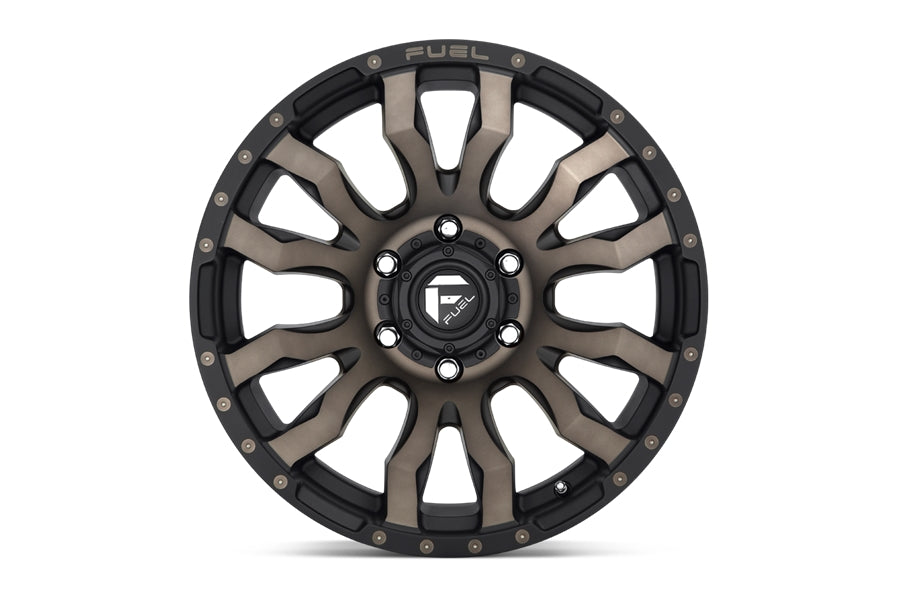 Toyota 4Runner/Tacoma/Tundra Fuel Offroad Blitz D674 Series Wheel, 17x9 6x139.7 1mm - Black/Dark Tint