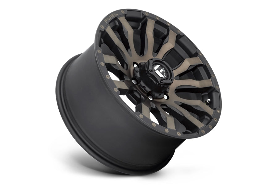 Toyota 4Runner/Tacoma/Tundra Fuel Offroad Blitz D674 Series Wheel, 17x9 6x139.7 1mm - Black/Dark Tint
