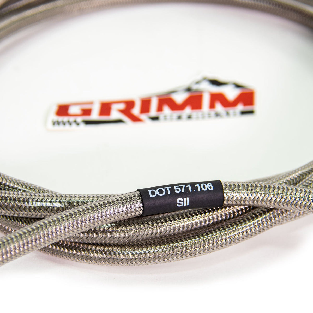 Grimm OffRoad Reinforced Air Hose, JIC-04 Swivel Fittings, 9in, view 8