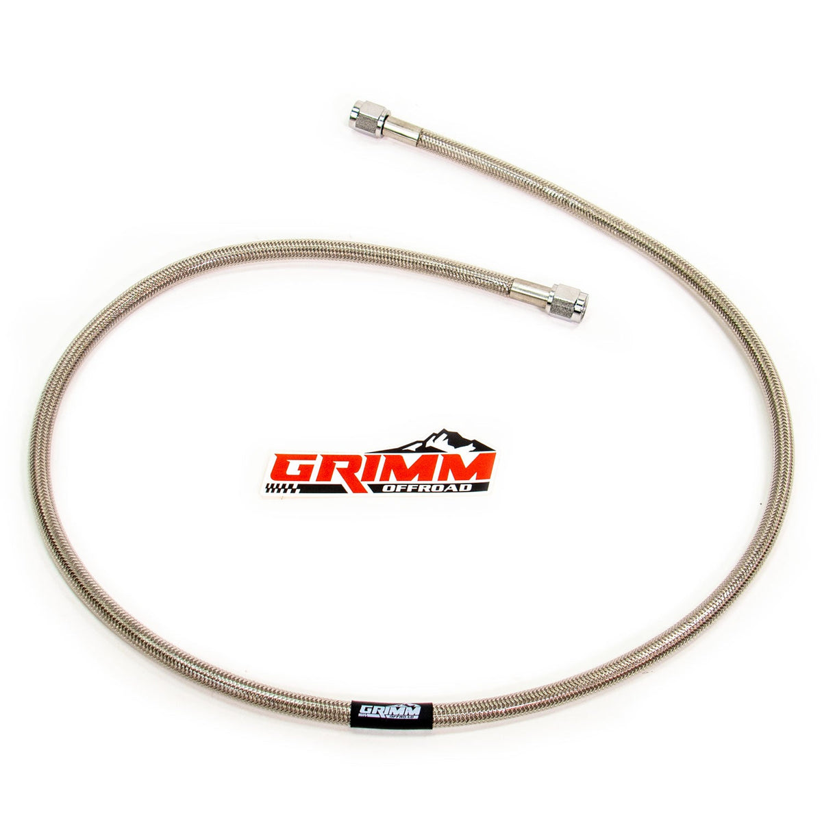 Grimm OffRoad Reinforced Air Hose, JIC-04 Swivel Fittings, 9in, view 4