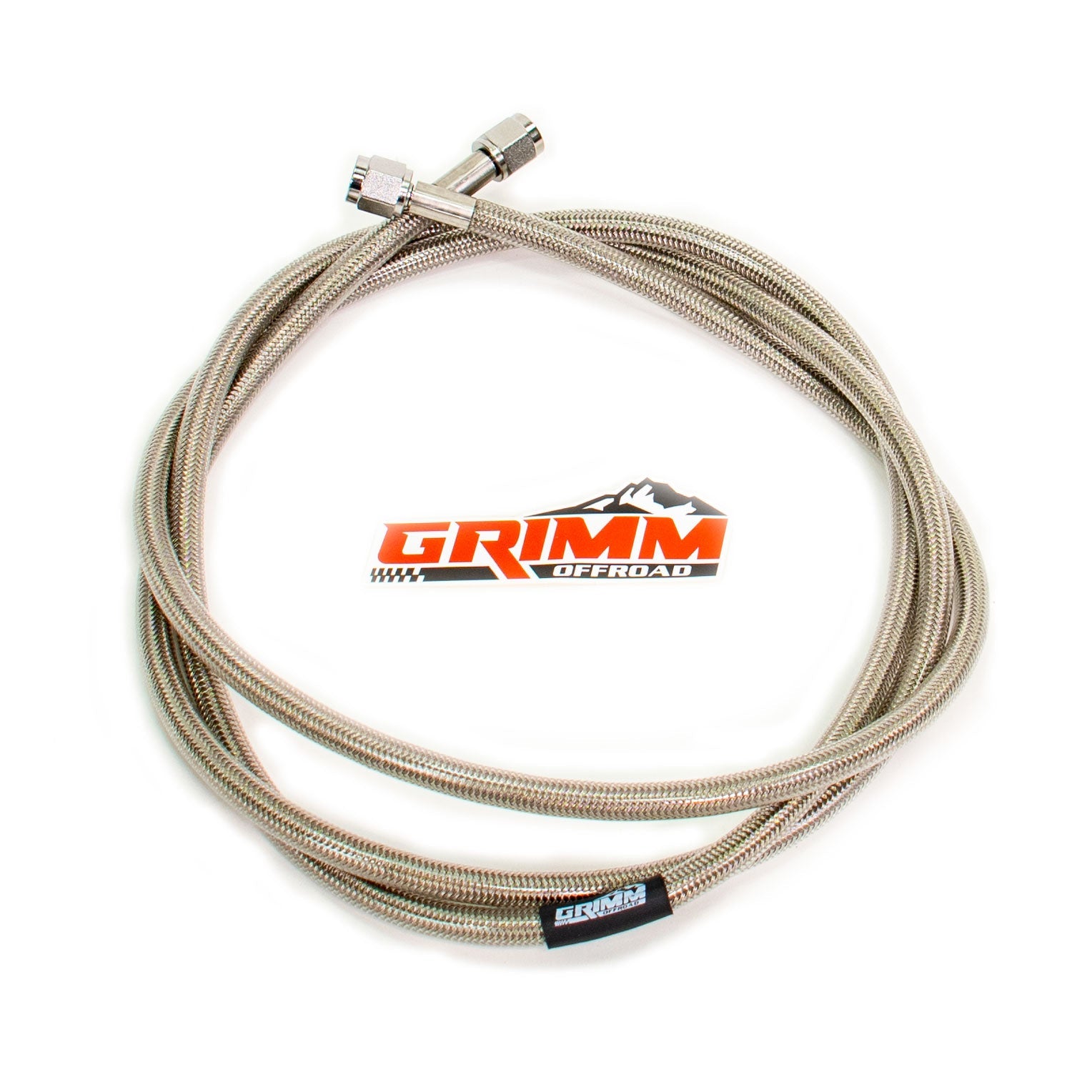 Grimm OffRoad Reinforced Air Hose, JIC-04 Swivel Fittings, 9in, view 6