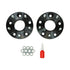 Jeep Wrangler JK 2007-2018, Grimm OffRoad 5x5 1.5in Wheel Spacer Kit, 1/2-20 Studs, Black