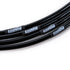 Jeep Wrangler JK 2007-2018, Grimm OffRoad UD60 Brake Line Kit, Front and Rear, Black, view 4