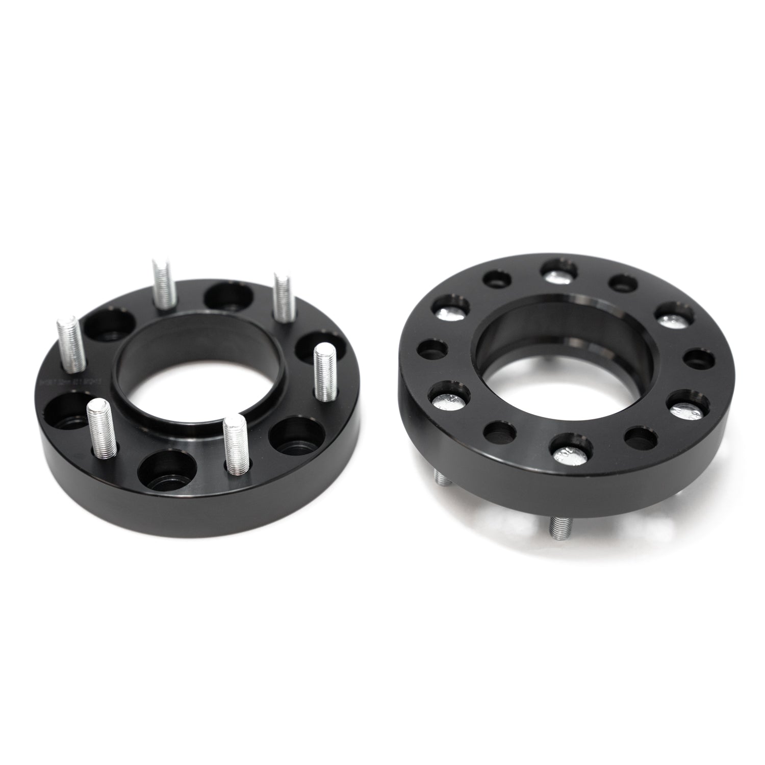 Ford F-150 2004-2014, Grimm OffRoad 6x135 1.25in Wheel Spacer Kit, M14x2.0, Black, view 3