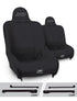 Jeep CJ7 1976-1986 & Wrangler YJ 1987-1995, PRP Premier High Back Suspension Seat Kit, Pair with Mounts, view 2