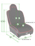 Jeep Cherokee XJ 1995-2001, PRP Premier High Back Suspension Seat Kit, Pair with Mounts, view 3