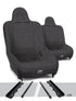 Jeep Cherokee XJ 1995-2001, PRP Premier High Back Suspension Seat Kit, Pair with Mounts