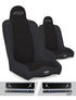 Jeep Wrangler TJ 1997-2002, PRP Daily Driver High Back Suspension Seat Kit, Pair with Mounts, view 2