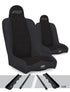Jeep Cherokee XJ 1995-2001, PRP Daily Driver High Back Suspension Seat Kit, Pair with Mounts, view 2