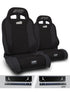 Jeep Wrangler TJ 1997-2002, PRP Enduro Elite Trek Edition Suspension Seat Kit, Pair with Mounts, view 2