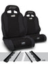 Jeep Cherokee XJ 1995-2001, PRP Enduro Elite Trek Edition Suspension Seat Kit, Pair with Mounts, view 2