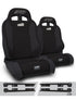 Jeep Wrangler JK 2007-2018, PRP Enduro Elite Trek Edition Suspension Seat Kit, Pair with Mounts, view 2