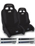 Jeep Wrangler TJ 2003-2006, PRP Enduro Elite Crawl Edition Suspension Seat Kit, Pair with Mounts, view 2