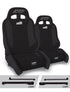 Jeep CJ7 1976-1986 & Wrangler YJ 1987-1995, PRP Enduro Elite Crawl Edition Suspension Seat Kit, Pair with Mounts, view 2