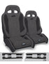 Jeep Wrangler JK 2007-2018, PRP Enduro Elite Crawl Edition Suspension Seat Kit, Pair with Mounts