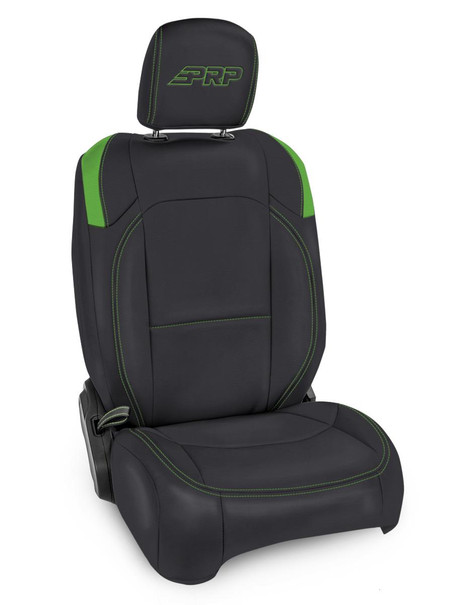 Jeep Wrangler JL 2018-2024, PRP Front Seat Covers, Pocket Back, 2-Door, Pair, view 7