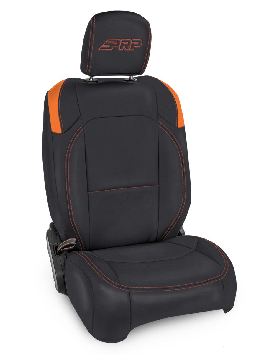 Jeep Wrangler JL 2018-2024, PRP Front Seat Covers, Pocket Back, 2-Door, Pair, view 8