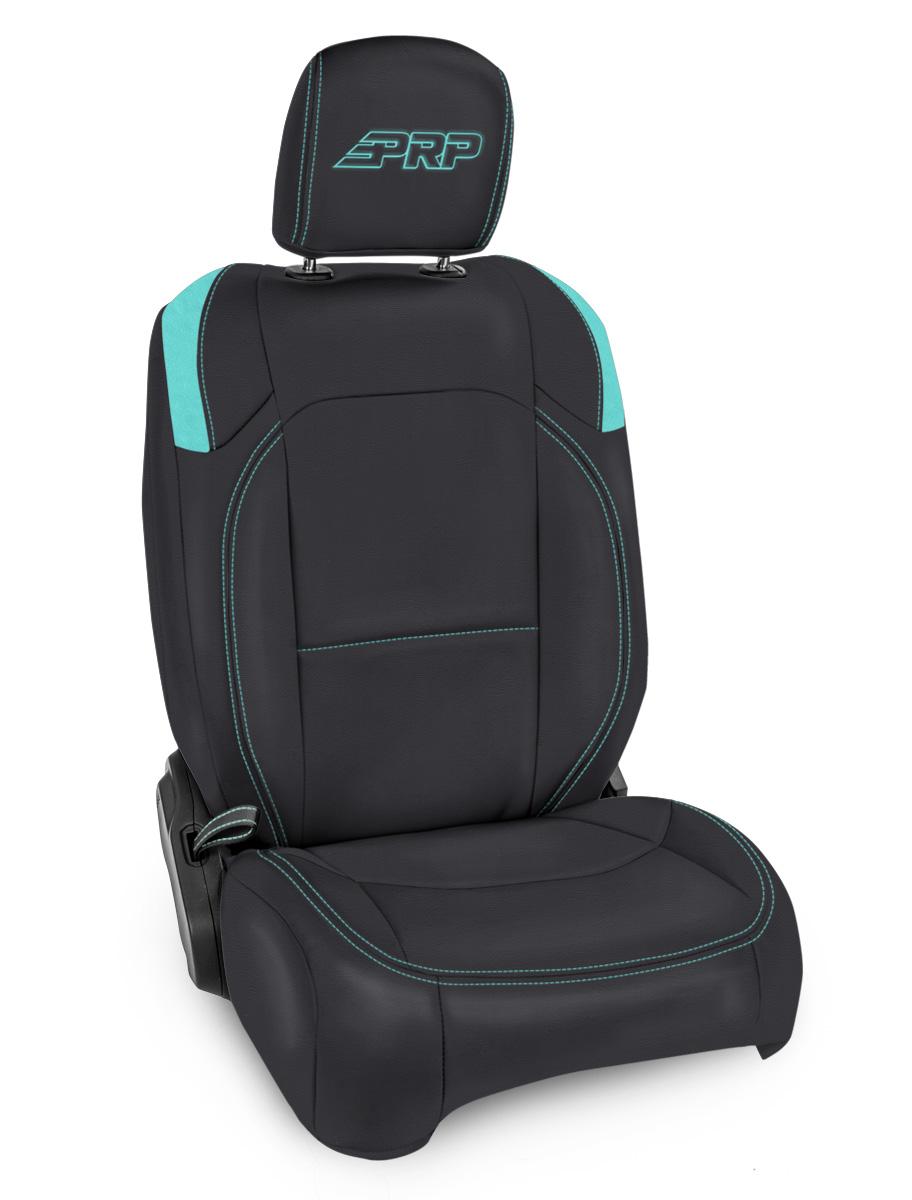 Jeep Wrangler JL 2018-2024, PRP Front Seat Covers, Pocket Back, 2-Door, Pair, view 9