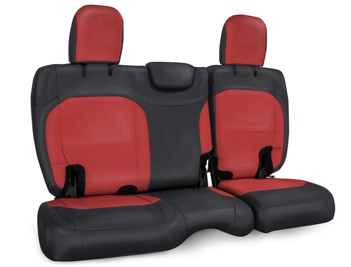 Jeep Wrangler JLU 2018-2026, PRP Rear Bench Seat Cover, 4-Door, No Armrest, view 3