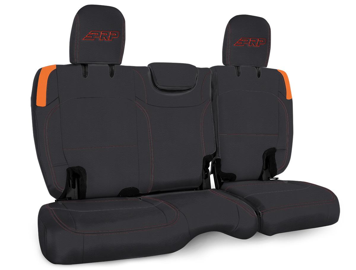 Jeep Wrangler JLU 2018-2026, PRP Rear Bench Seat Cover, 4-Door, No Armrest